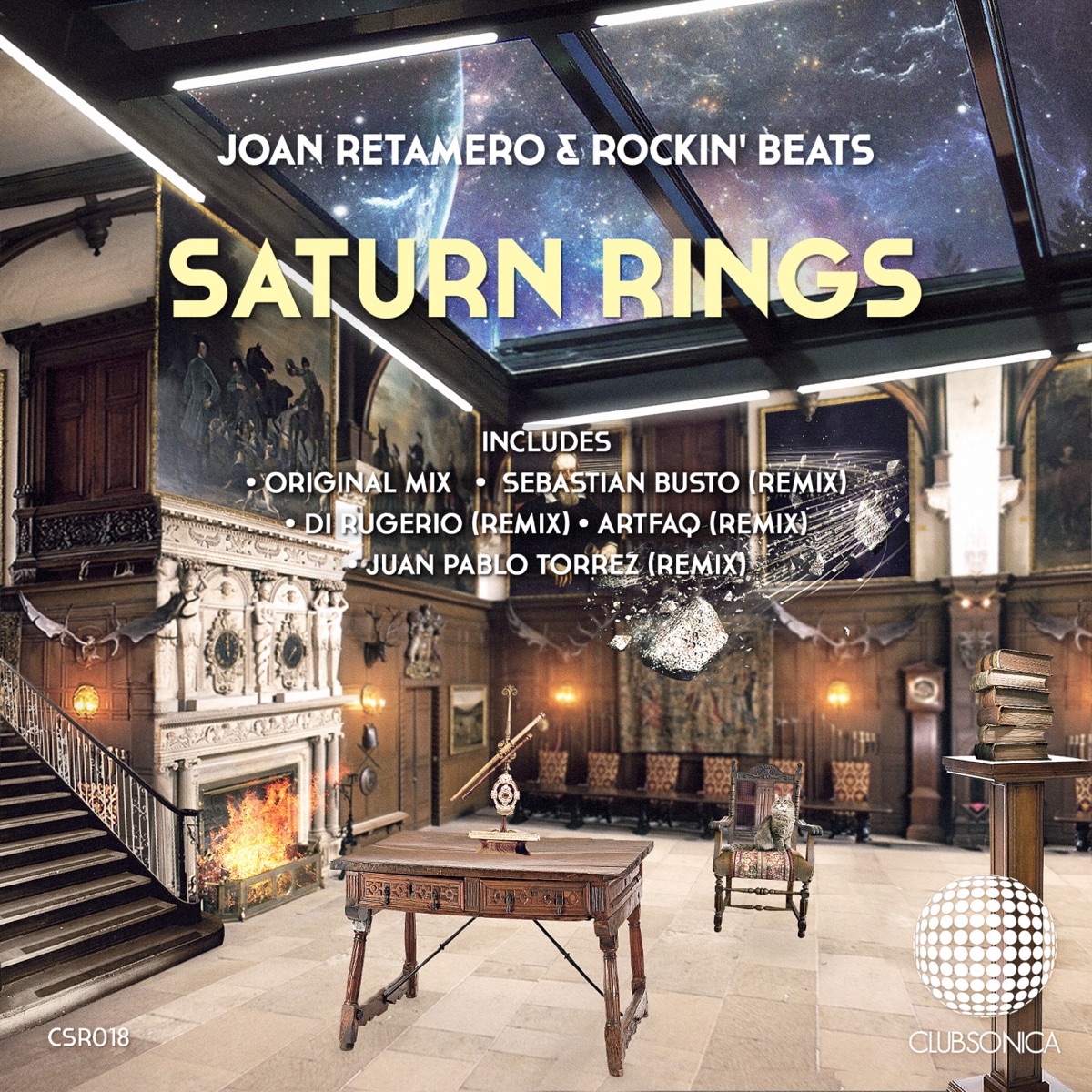 Saturn Rings by Joan Retamero & Rockin' Beats album cover