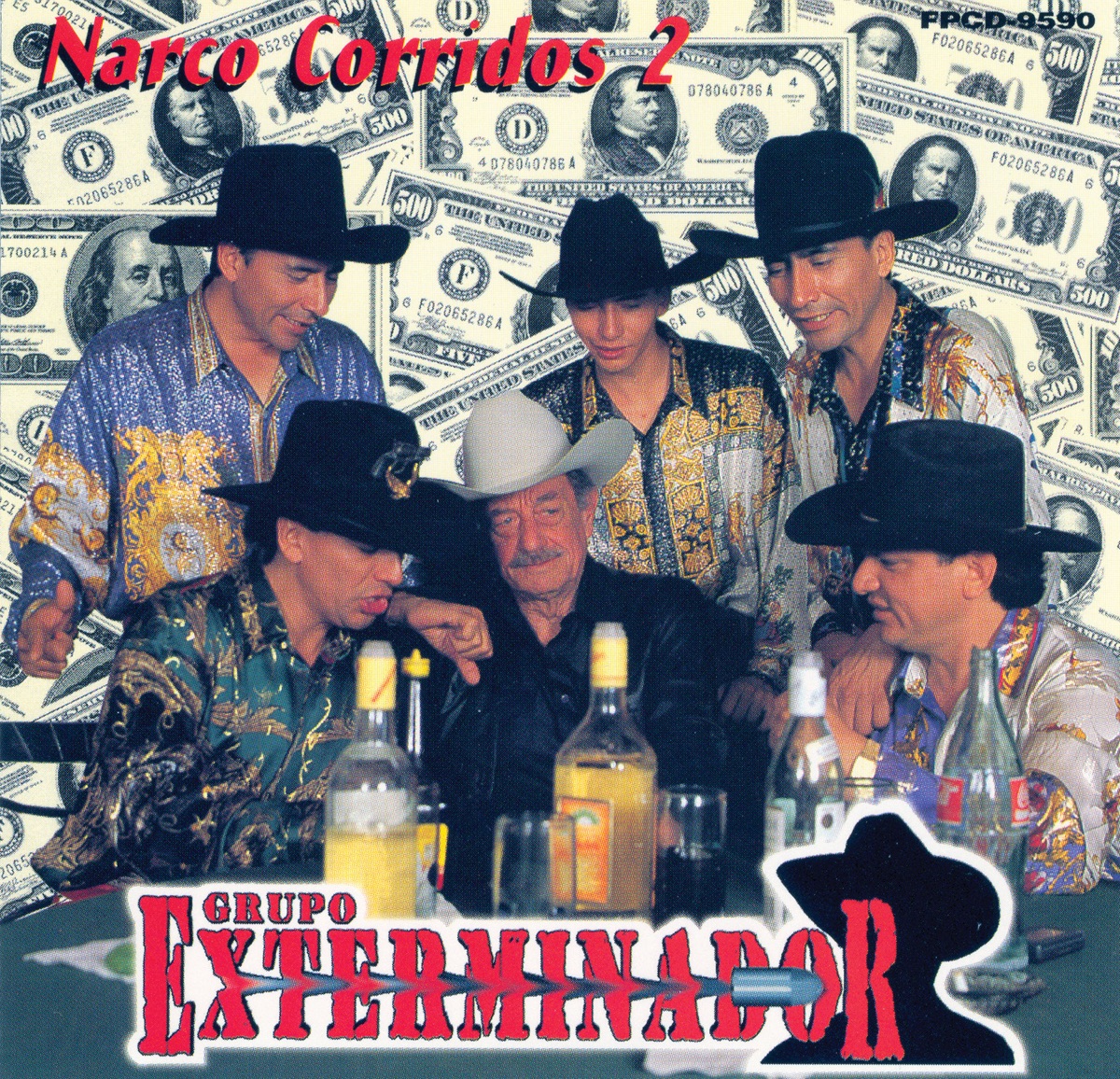 Narco Corridos, Vol. 2 by Grupo Exterminador album cover