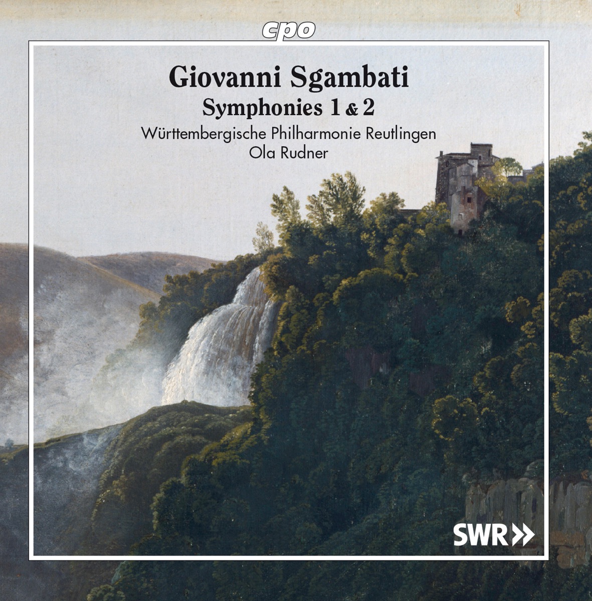 Sgambati: Symphonies Nos. 1 & 2 by Württembergische Philharmonie Reutlingen & Ola Rudner album cover