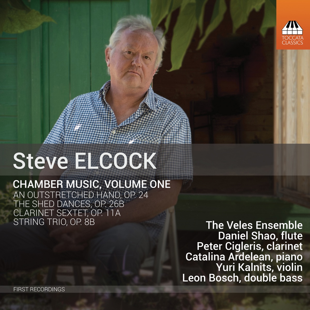 Steve Elcock: Chamber Music, Vol. 1 by Veles Ensemble & Peter Cigleris album cover