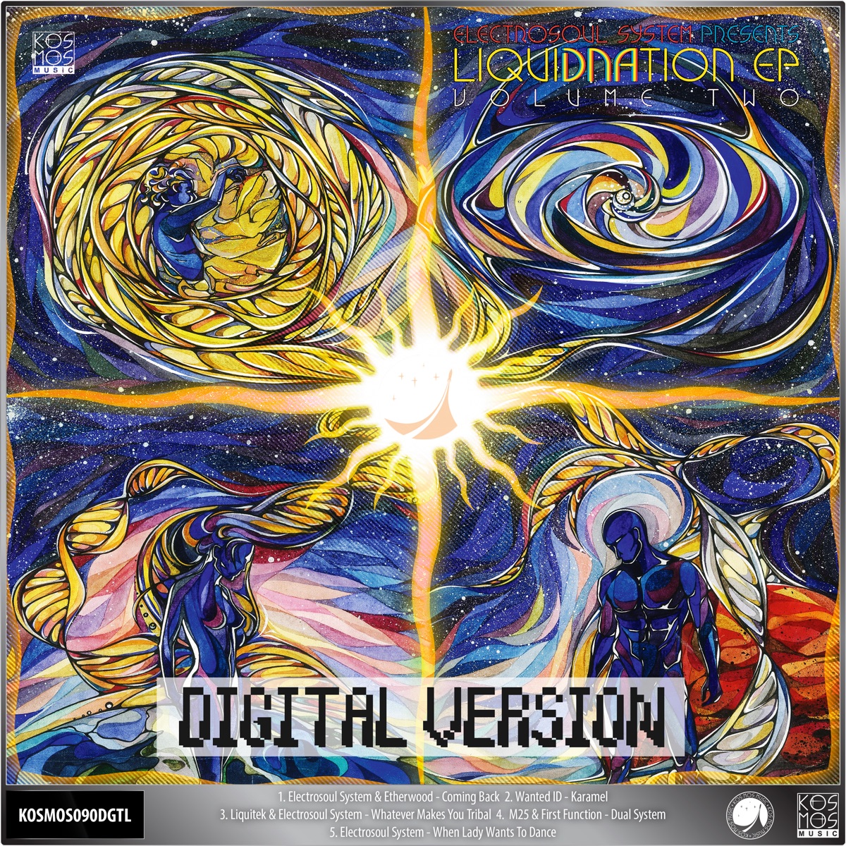 Electrosoul System Presents Liquidnation Ep Volume Two (Digital Version) by Electrosoul System, First Function, M25, Liquitek, Wanted ID & Etherwood album cover