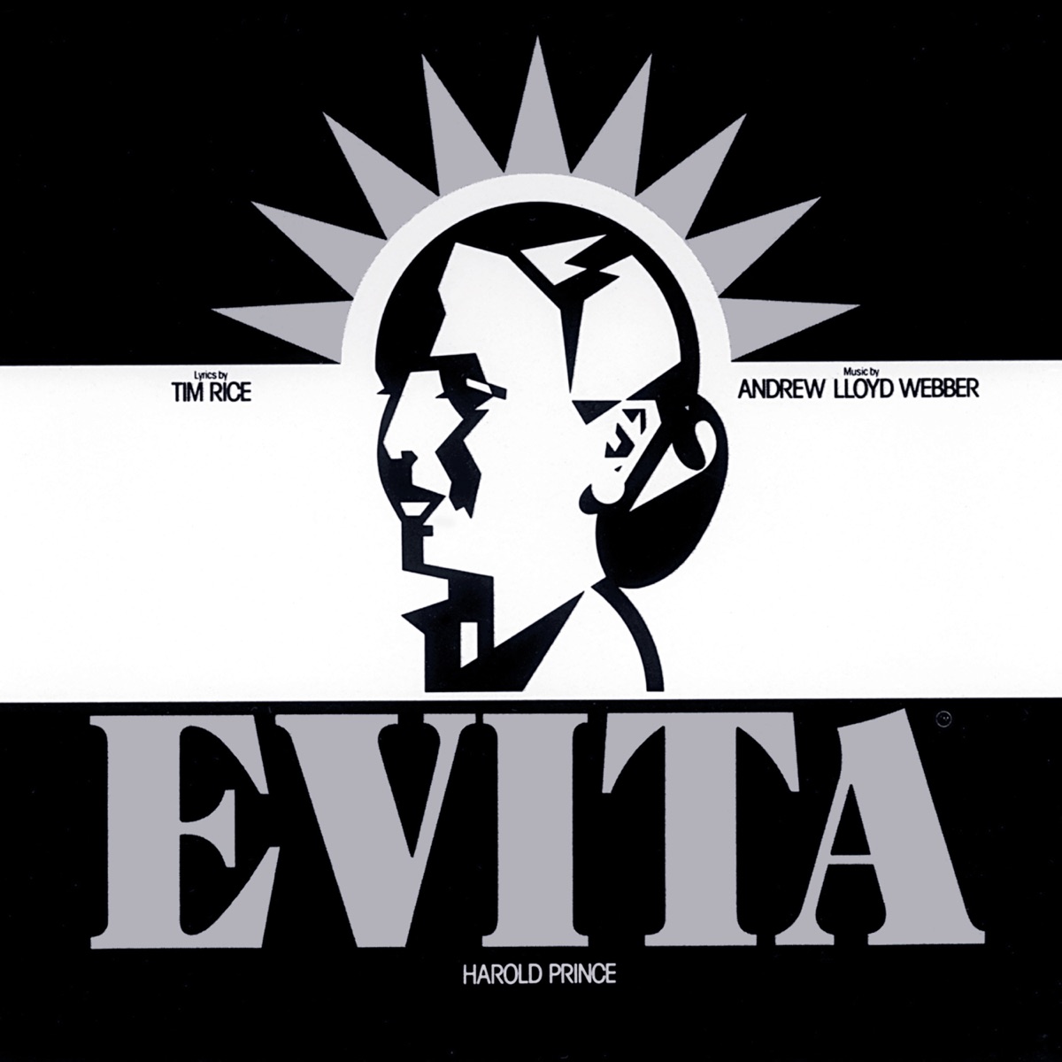 Evita (Original 1979 Los Angeles Cast) by Webber Andrew Lloyd, Tim Rice, Patti LuPone & Mandy Patinkin album cover