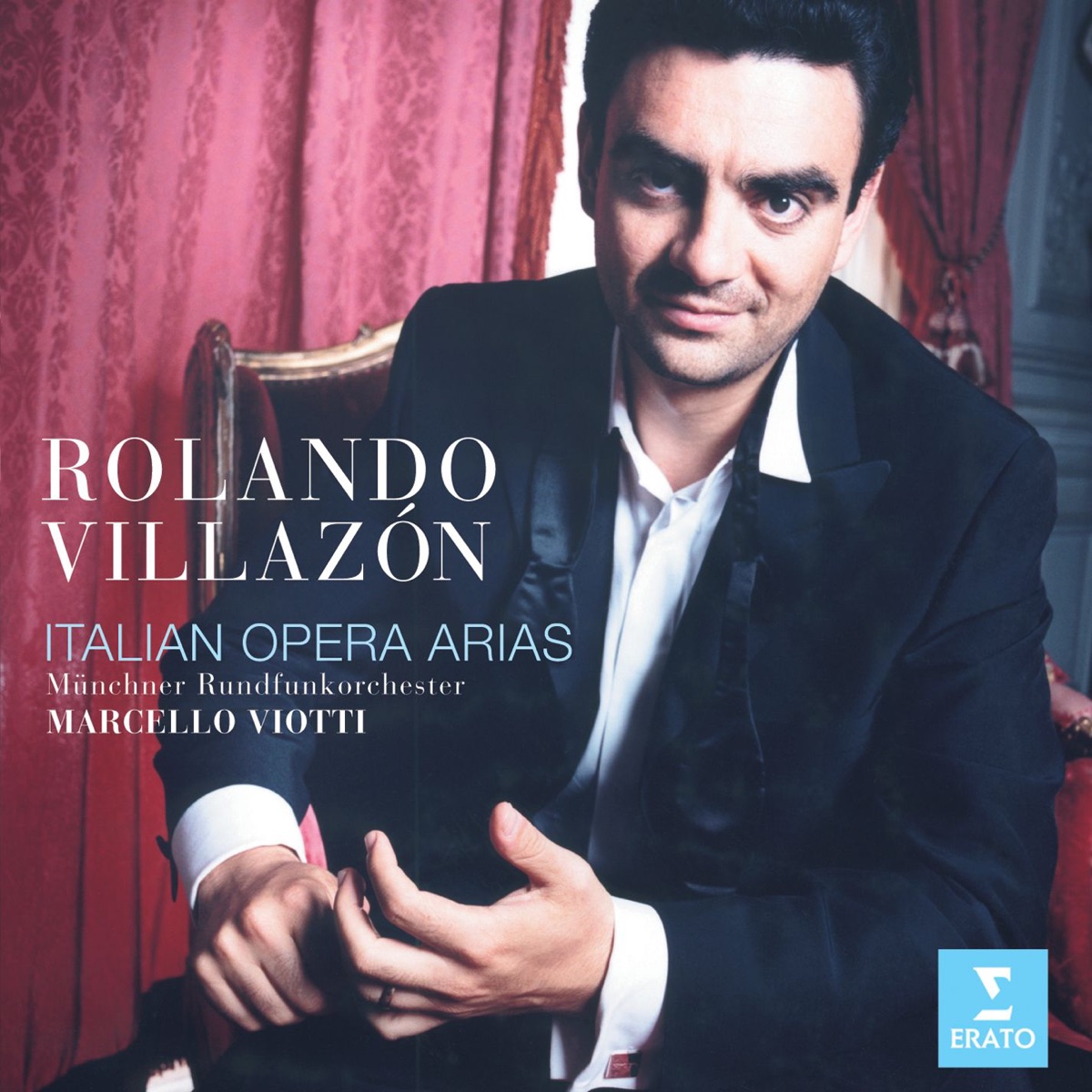 Italian Opera Arias by Rolando Villazón album cover