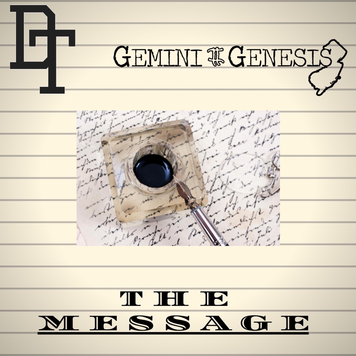 The Message (feat. Downtown) - Single by Gemini Genesis album cover