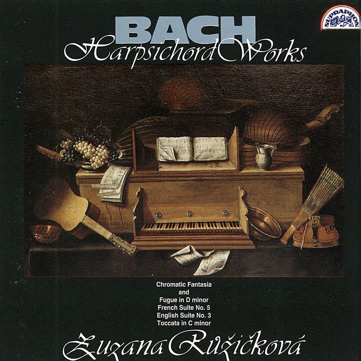 Bach: Harpsichord Works by Zuzana Růžičková album cover