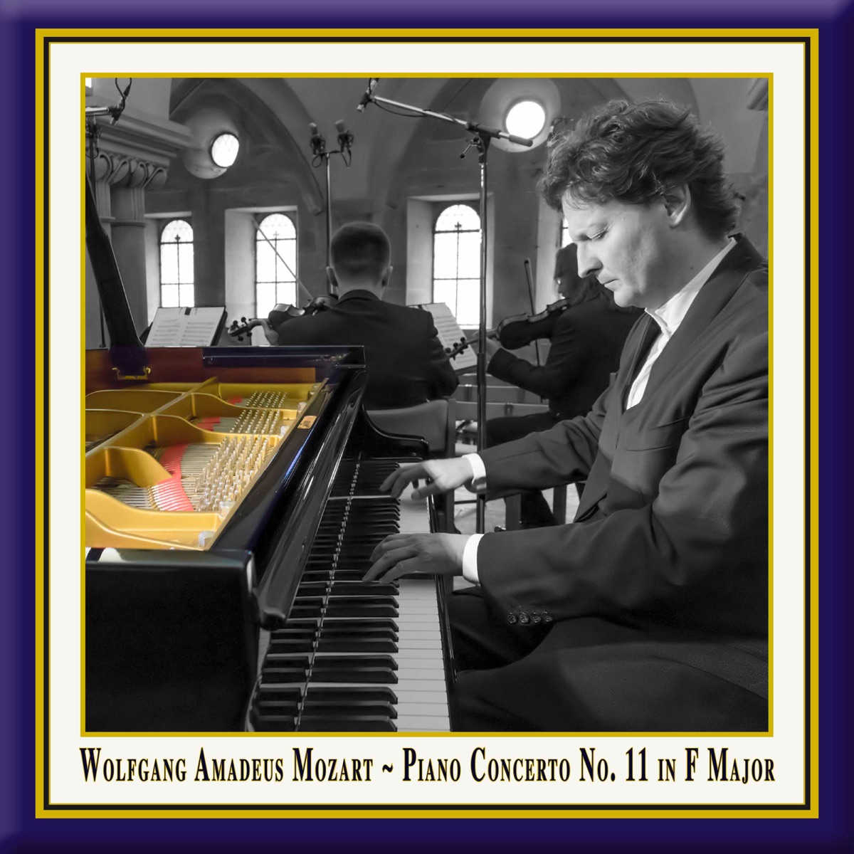 Mozart: Piano Concerto No. 11 in F Major, Op. 4 No. 2, K. 413 - Single by Christoph Soldan & Silesian Chamber Soloists album cover