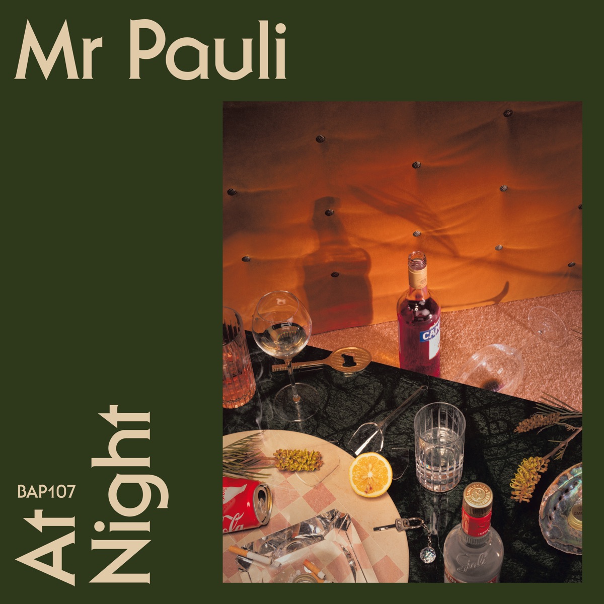 At Night - Single by Mr. Pauli album cover