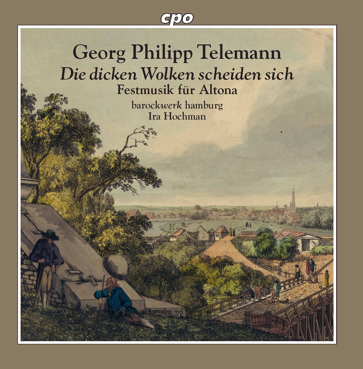 G.P. Telemann: Festmusik für Altona by Barockwerk Hamburg & Ira Hochman album cover