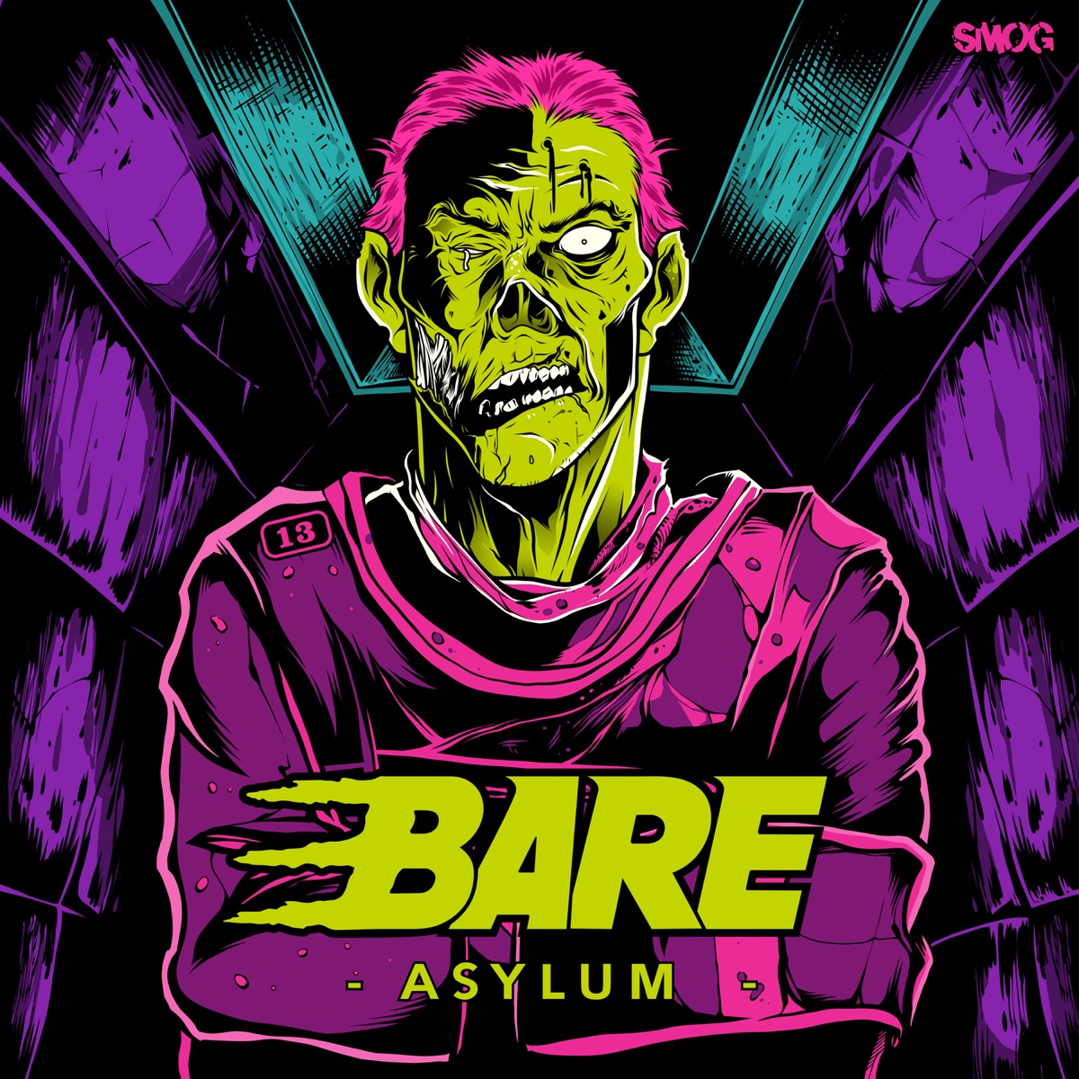 Asylum EP (feat. Armanni Reign, Messinian & Dubscribe) by Bare album cover