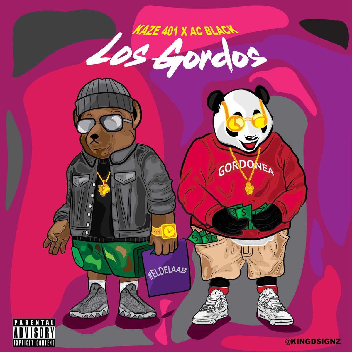 Los Gordos by Kaze401 & Ac Black album cover