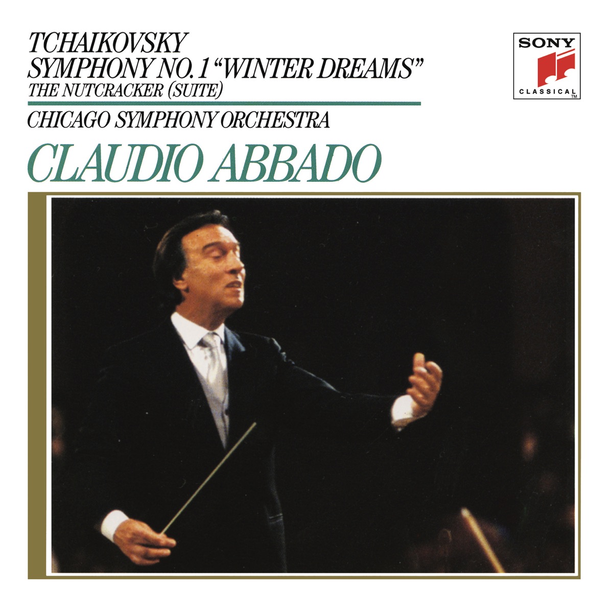 Tchaikovsky: Symphony No. 1 & the Nutcracker Suite by Claudio Abbado & Chicago Symphony Orchestra album cover