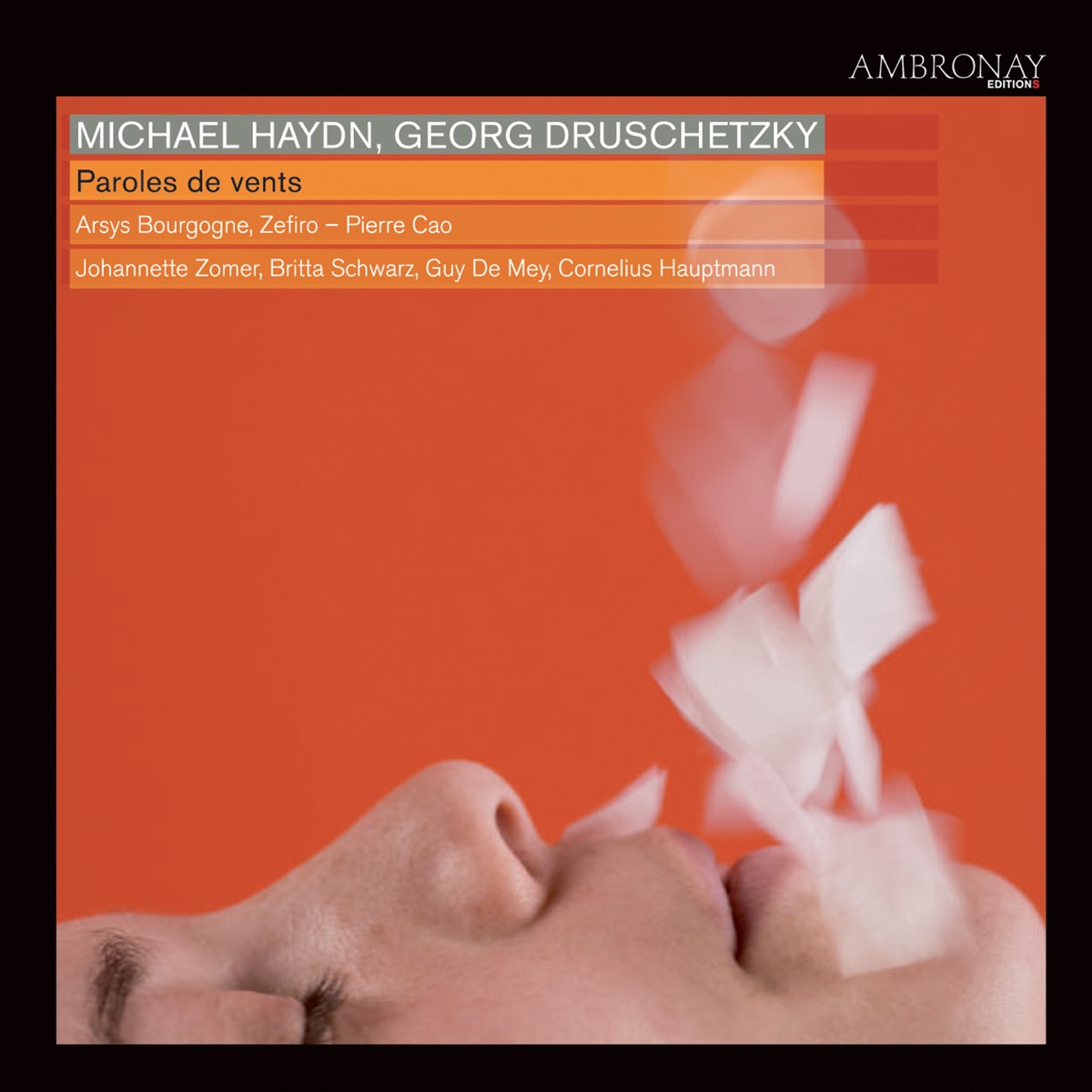 Haydn & Druschetzky: Paroles de vents by Arsys Bourgogne, Pierre Cao & Zefiro album cover