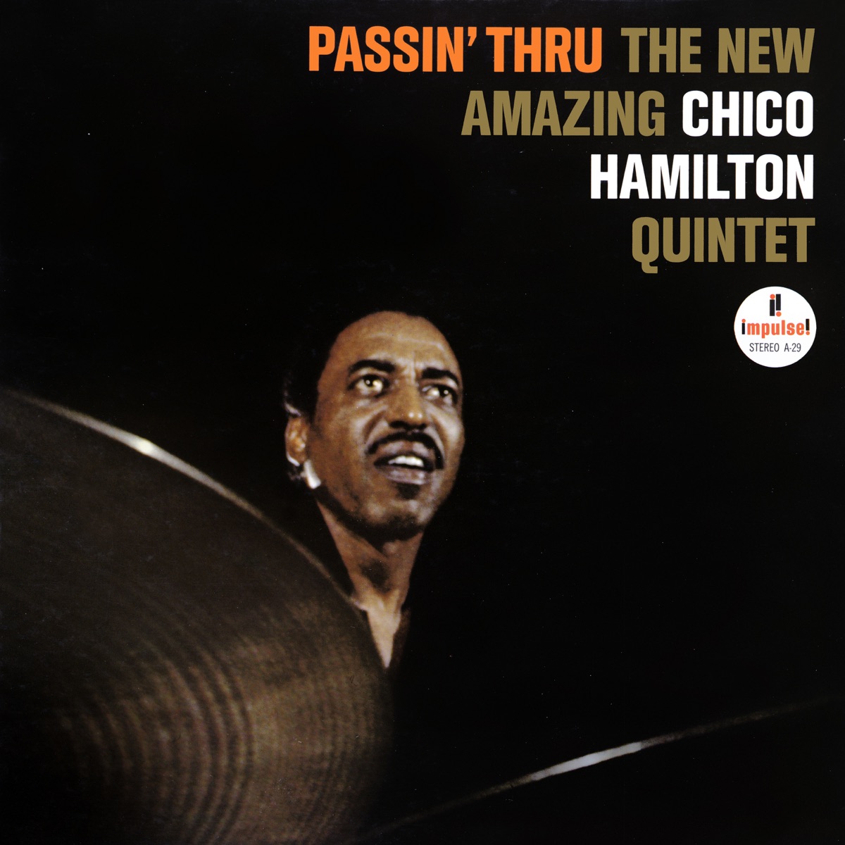 Passin' Thru by Chico Hamilton Quintet album cover