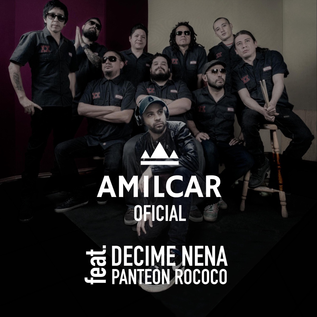Decime Nena (feat. Panteon Rococo) - Single by Amilcar Oficial album cover
