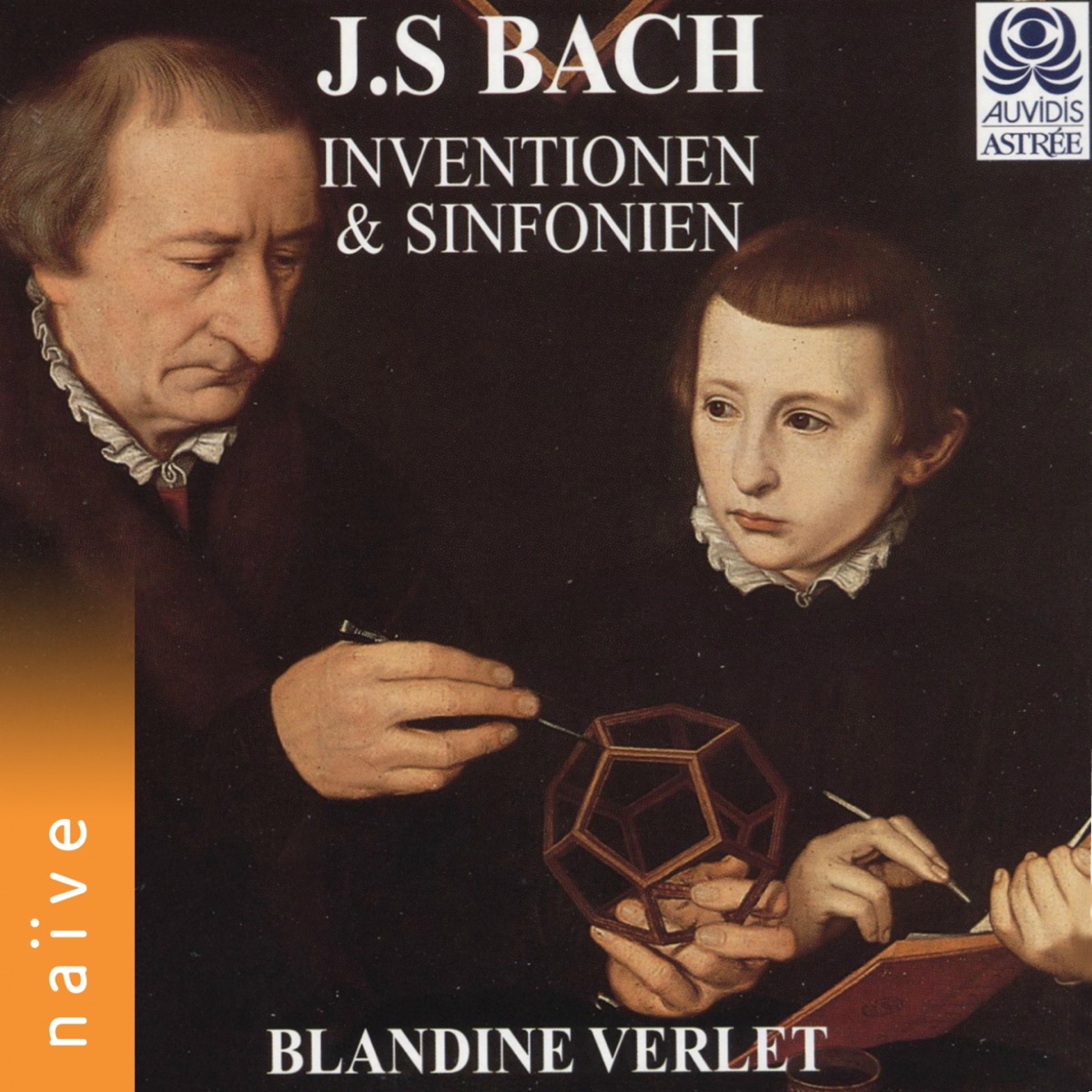 J. S. Bach: Inventions & Sinfonias by Blandine Verlet album cover