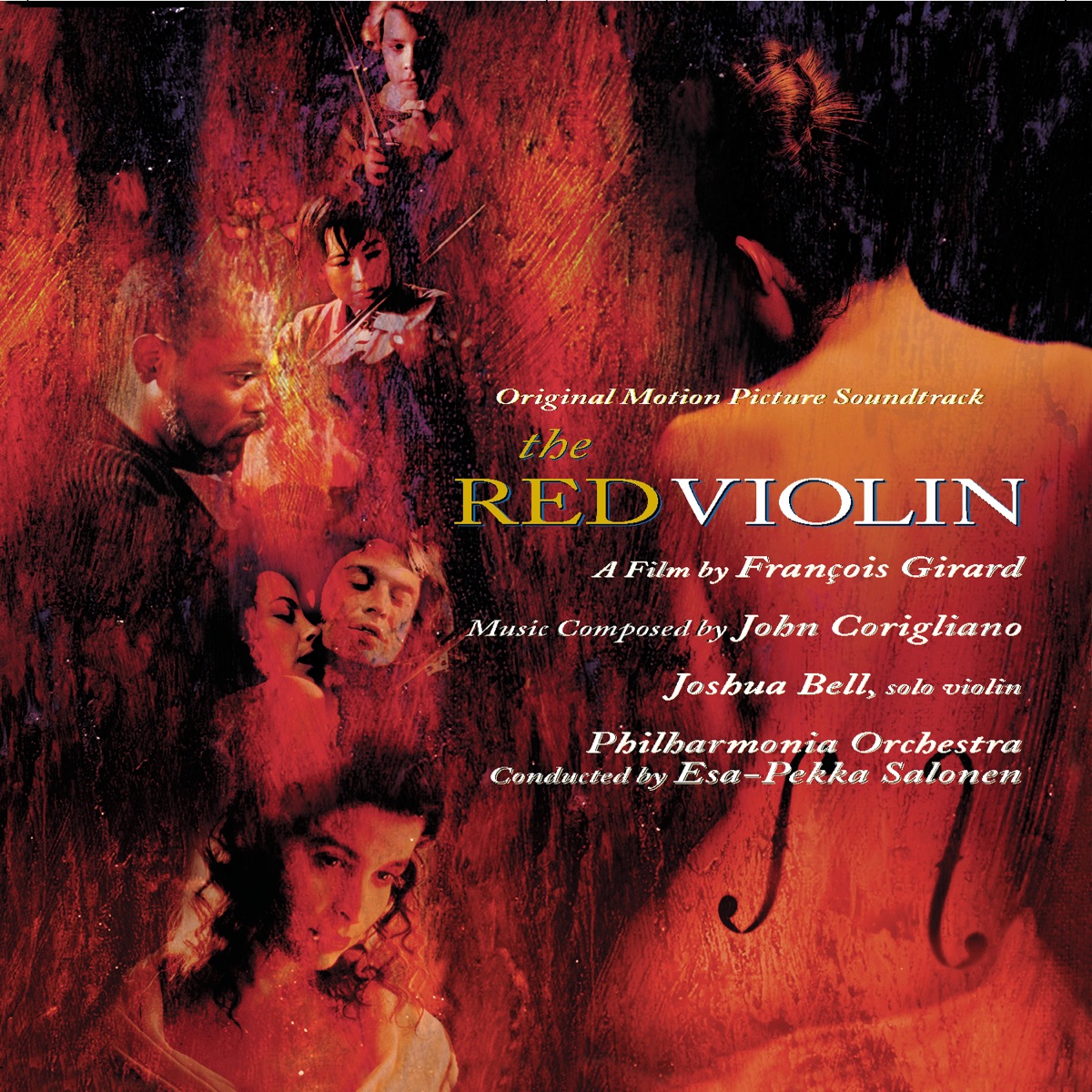 The Red Violin (Original Motion Picture Soundtrack) by Philharmonia Orchestra & Joshua Bell album cover