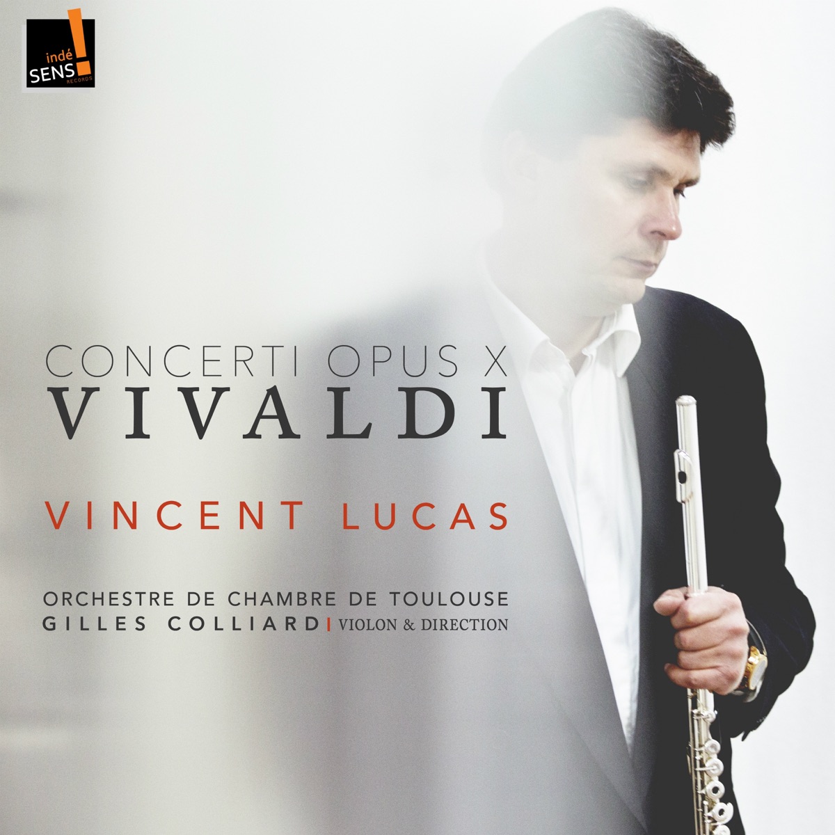 Vivaldi: Concerti, Op. 10 by Vincent Lucas, Orchestre De Chambre De Toulouse & Gilles Colliard album cover