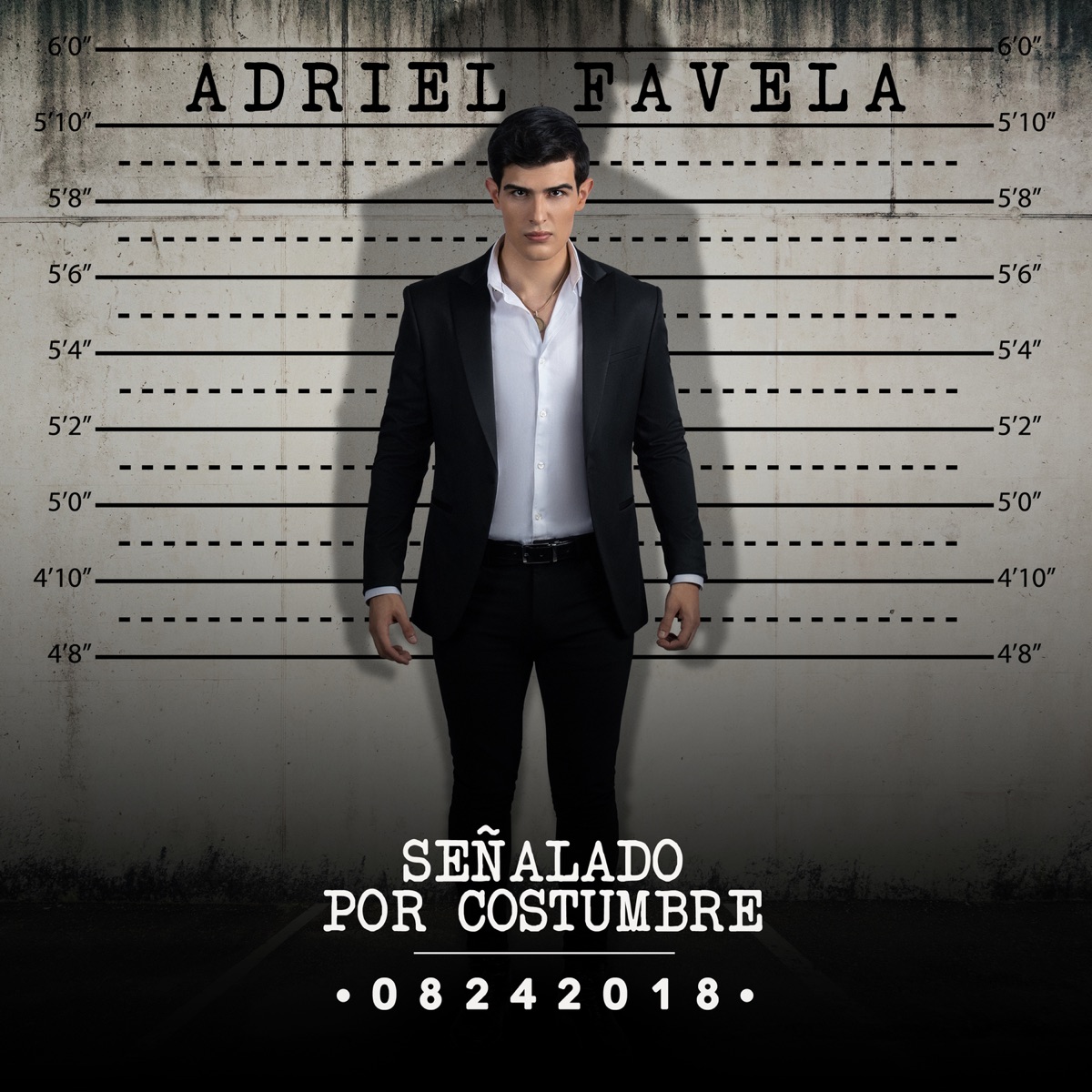 Señalado por Costumbre by Adriel Favela album cover