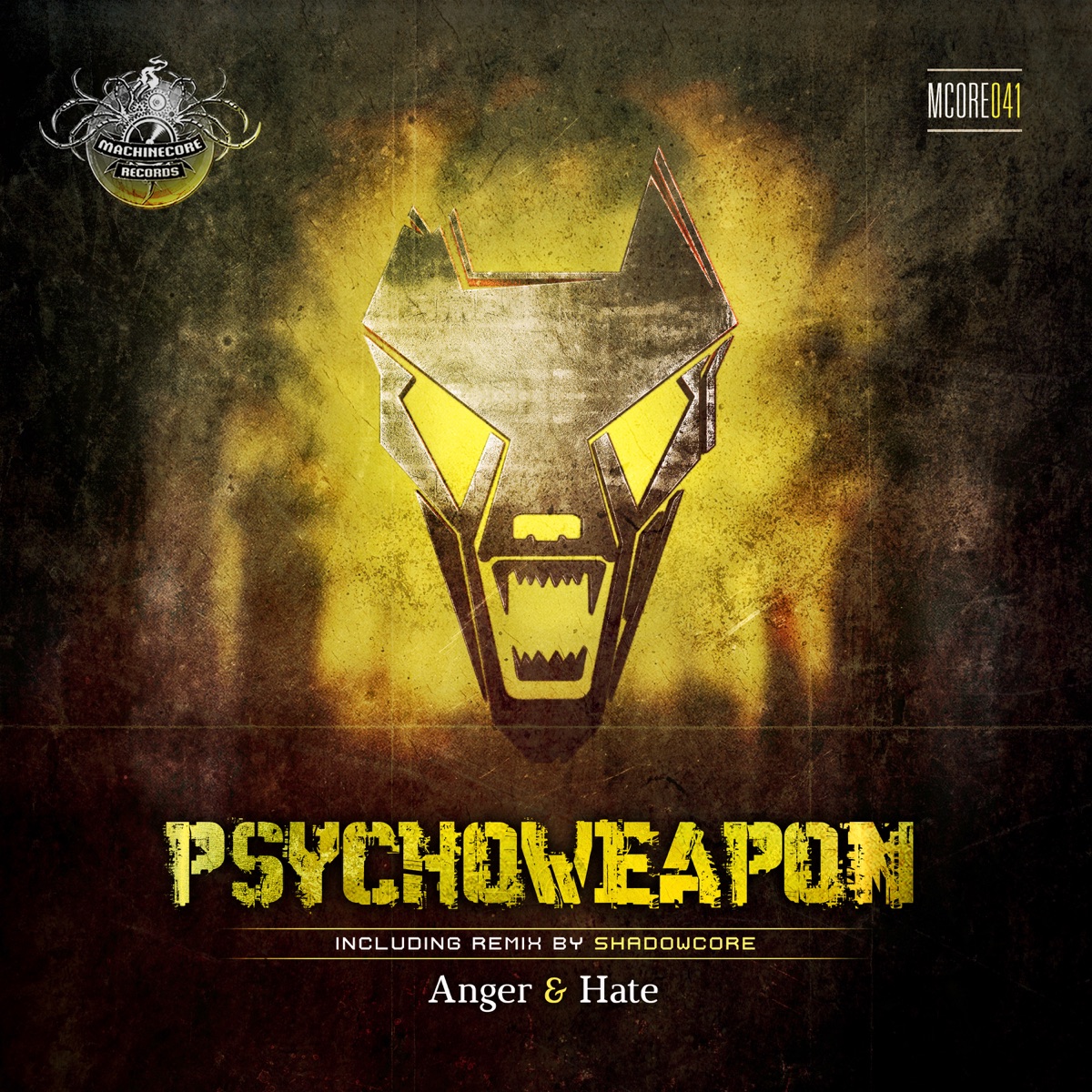 Anger & Hate - EP by Psychoweapon album cover