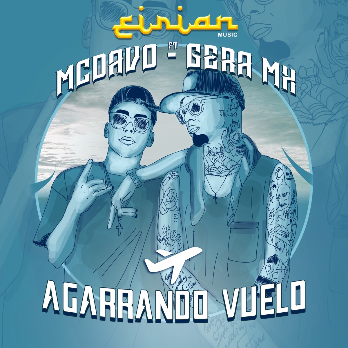 Agarrando Vuelo (feat. MC Davo & Gera MX) - Single by Eirian Music album cover