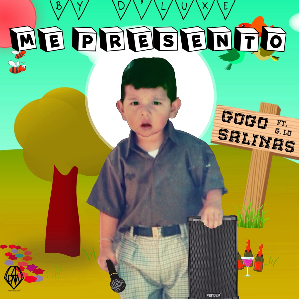 Me Presento (feat. G Lo) - Single by Gogo Salinas album cover