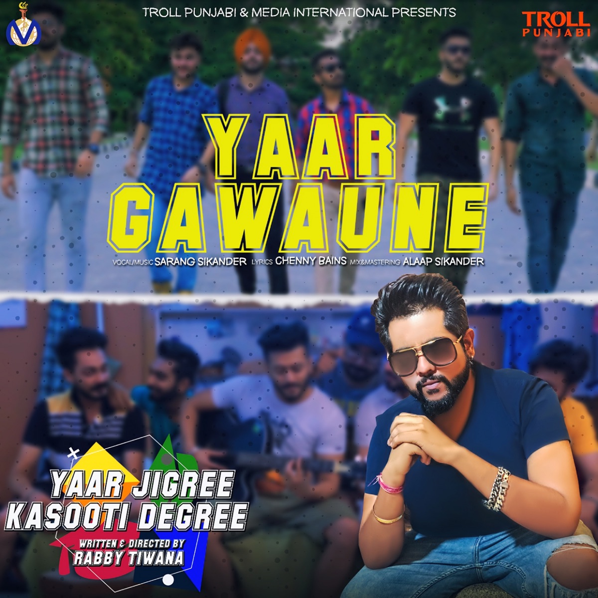 Yaar Gawaune - Single by Sarang Sikander album cover