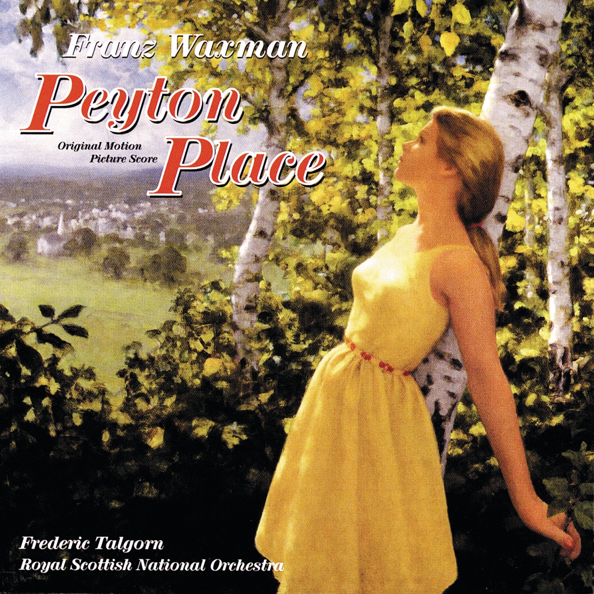 Peyton Place (Original Motion Picture Score) by Franz Waxman, Frédéric Talgorn & Royal Scottish National Orchestra album cover