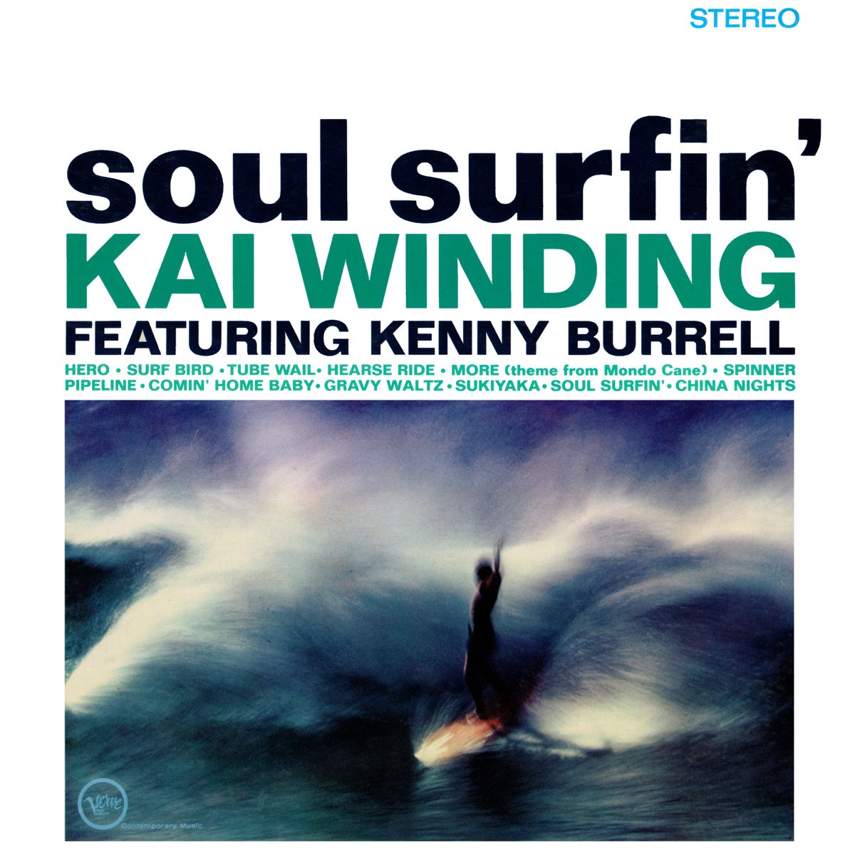 Soul Surfin' (feat. Kenny Burrell) by Kai Winding album cover