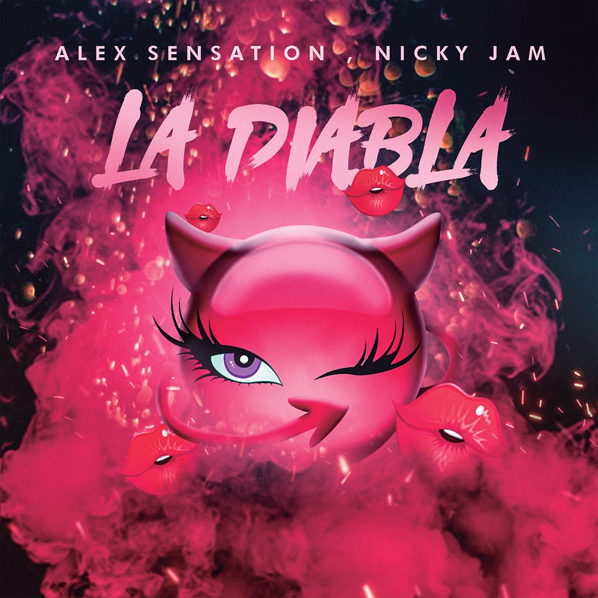 La Diabla - Single by Alex Sensation & Nicky Jam album cover