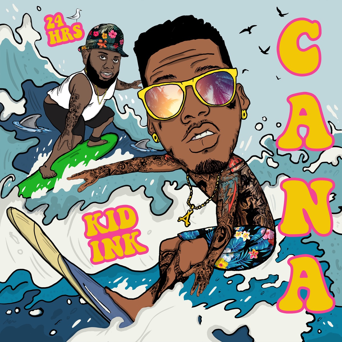 Cana (feat. 24hrs) - Single by Kid Ink album cover