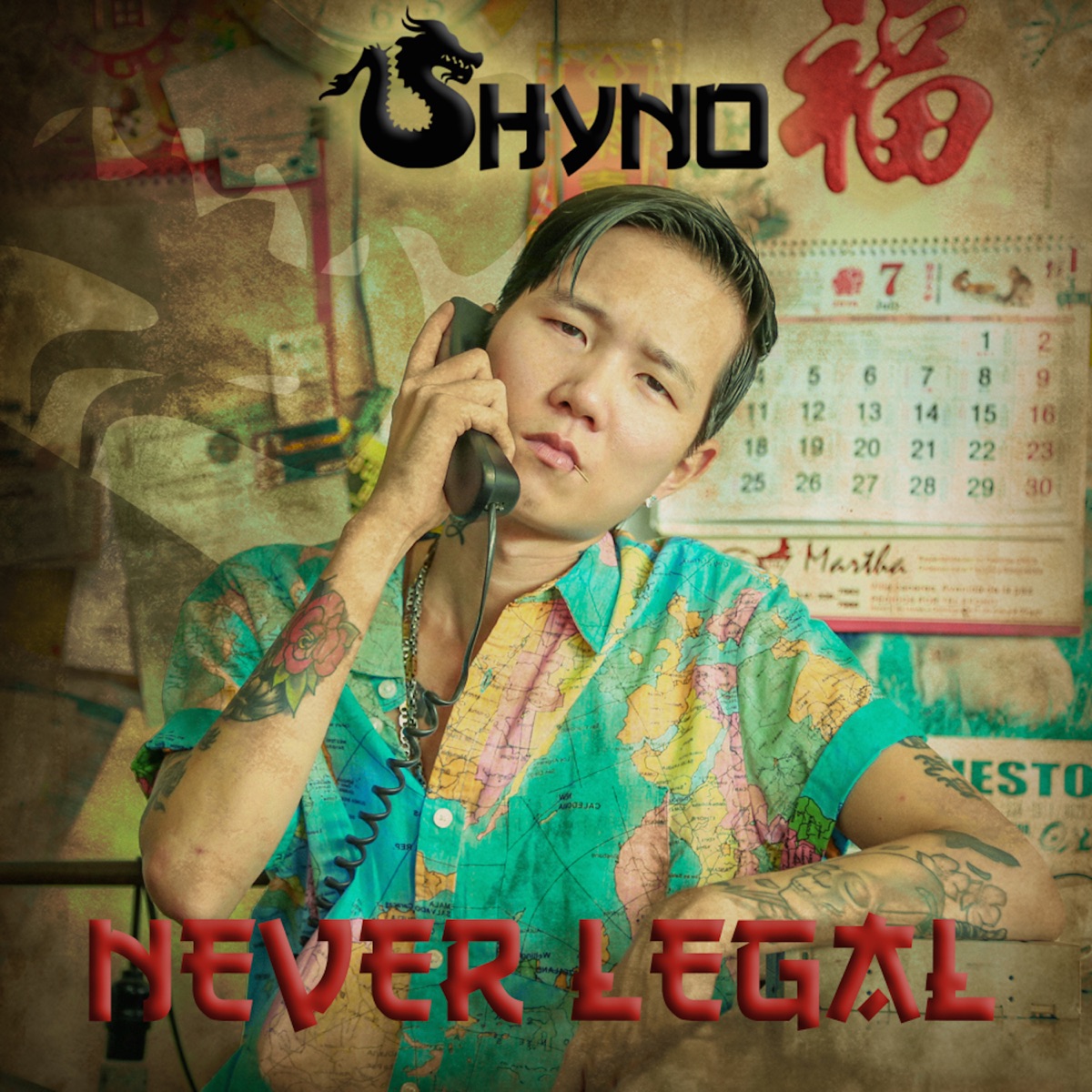 Never Legal by Shyno album cover
