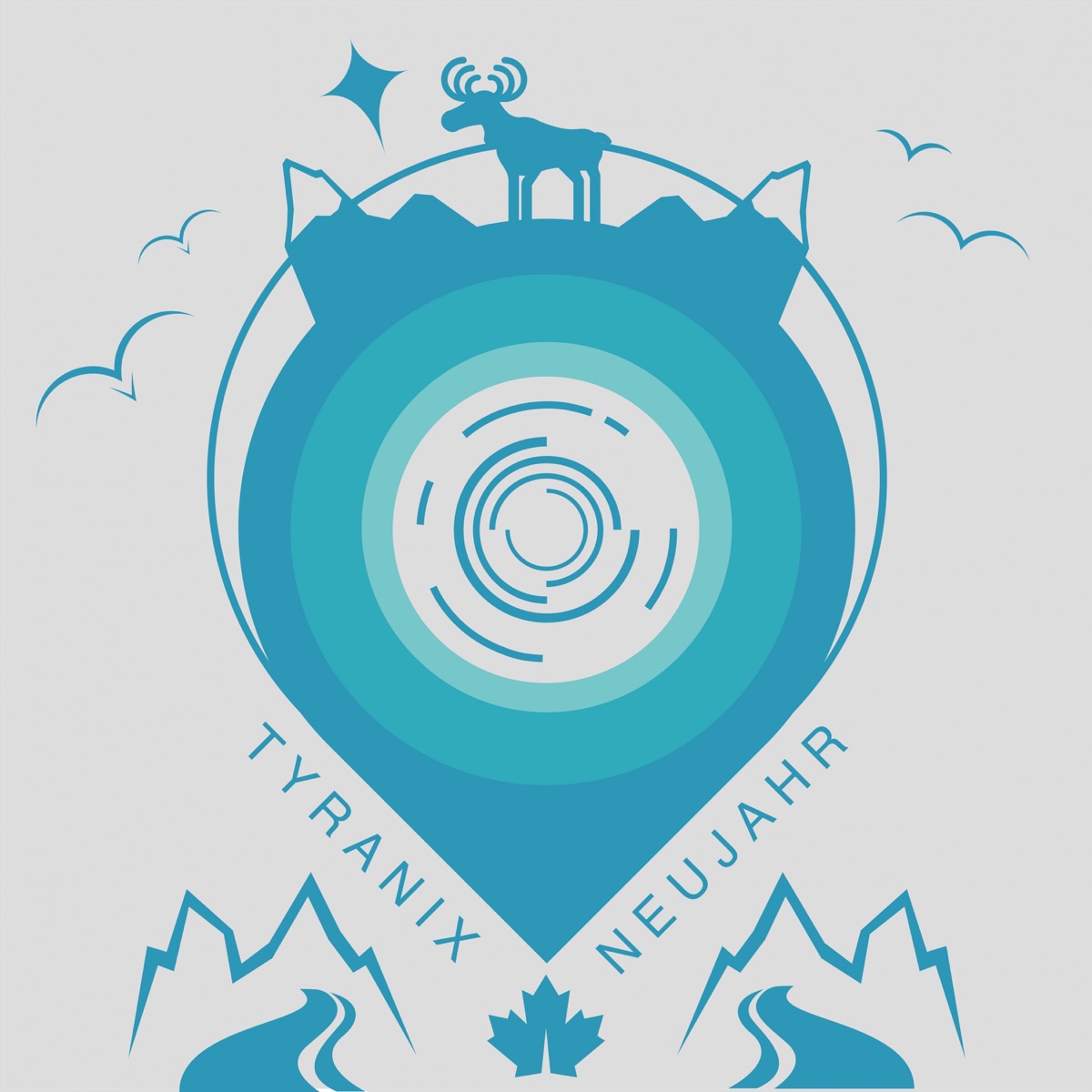 Neujahr - Single by Tyranix album cover