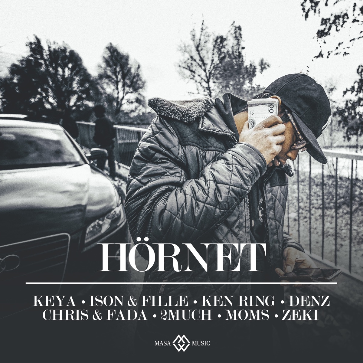 Hörnet (feat. Ison & Fille, Ken Ring, Denz, Chris & Fada, DJ 2Much, Momz & Zeki) [Remix] - Single by Keya album cover