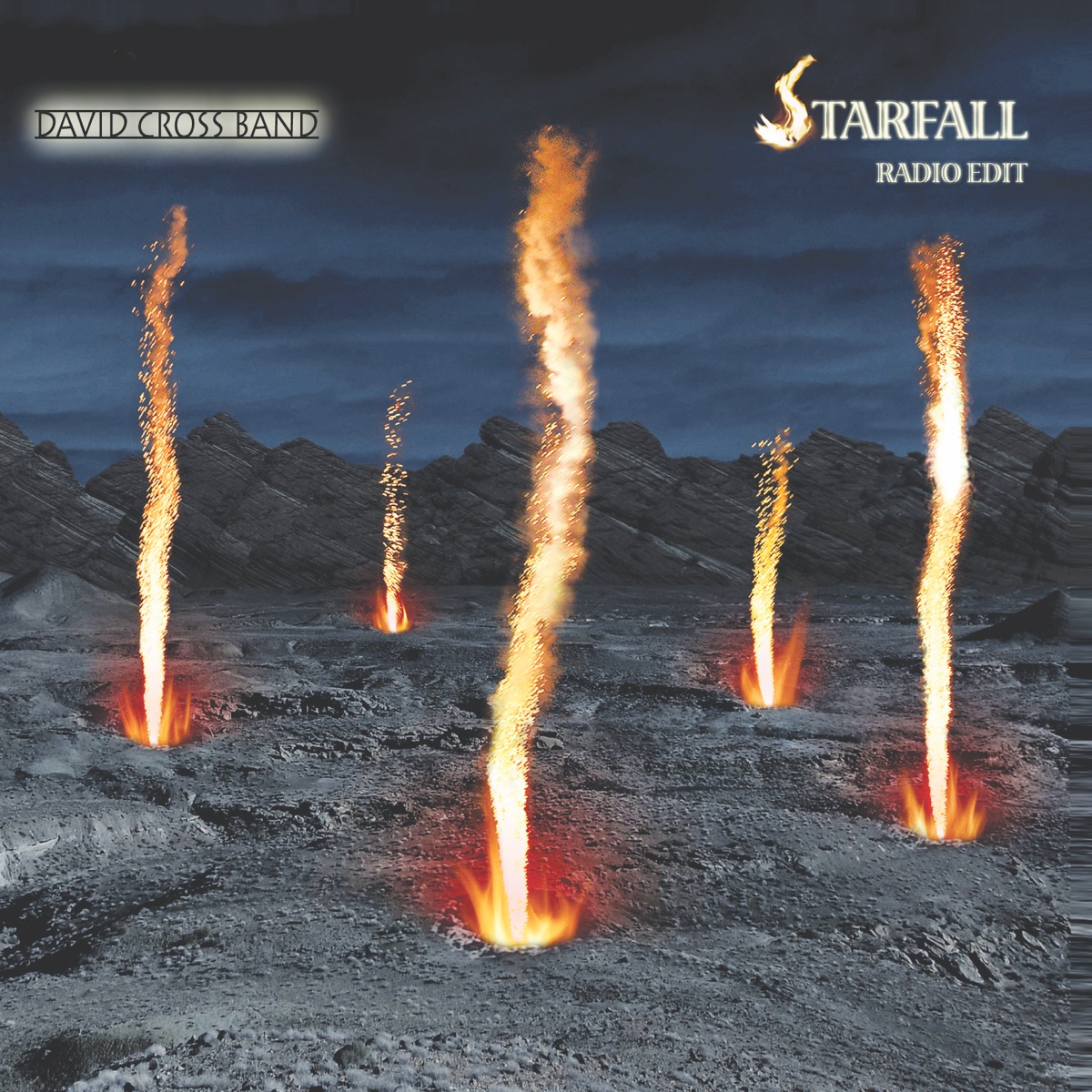 Starfall (Radio Edit) - Single by David Cross Band album cover