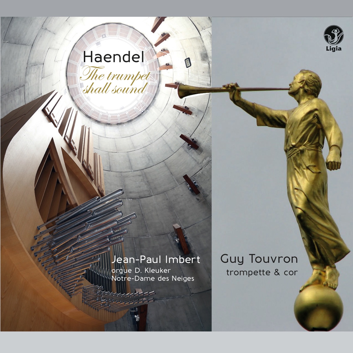 Handel: The Trumpet Shall Sound by Guy Touvron & Jean-Paul Imbert album cover