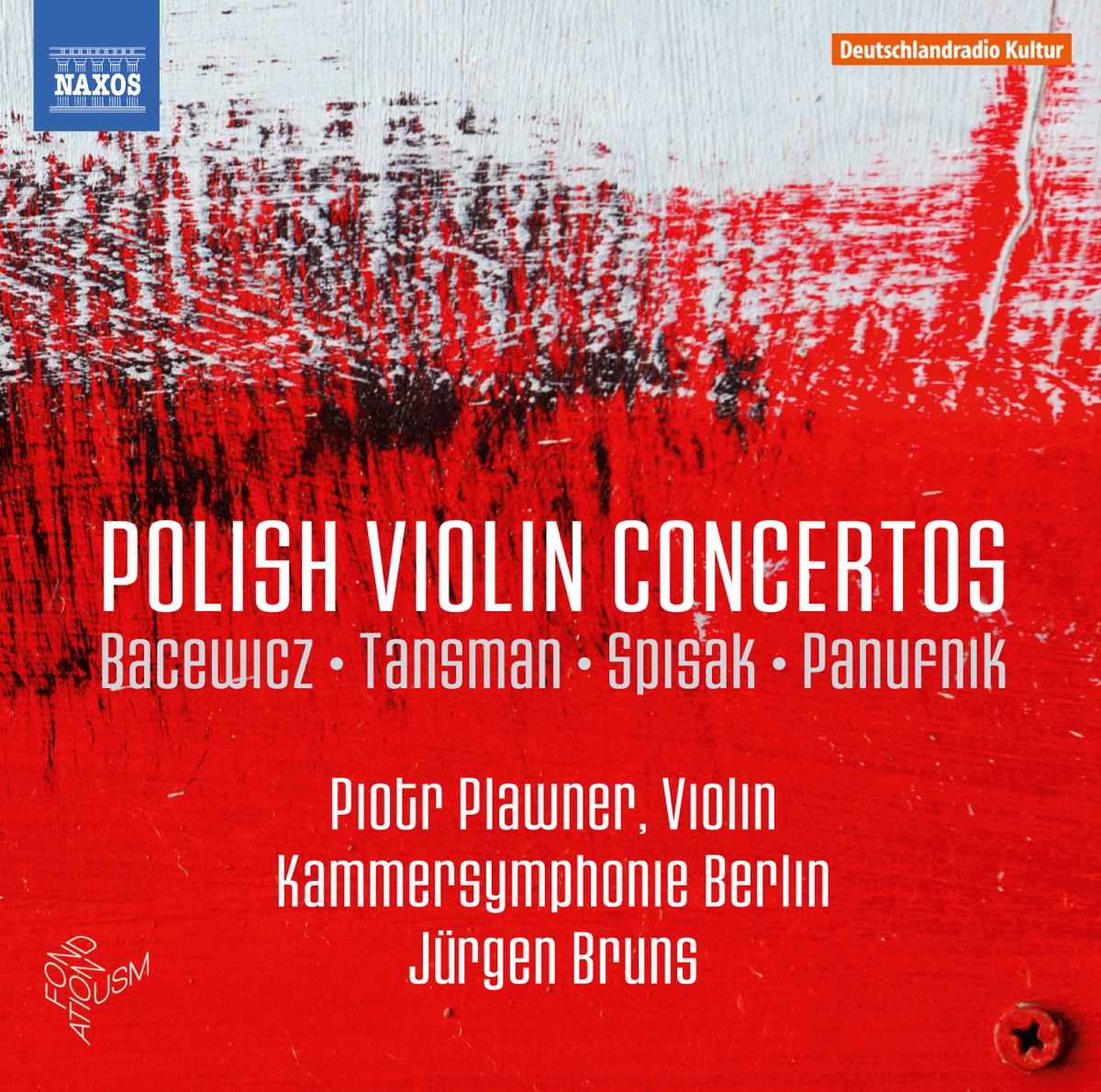 Polish Violin Concertos by Piotr Plawner, Jürgen Bruns & Kammersymphonie Berlin album cover