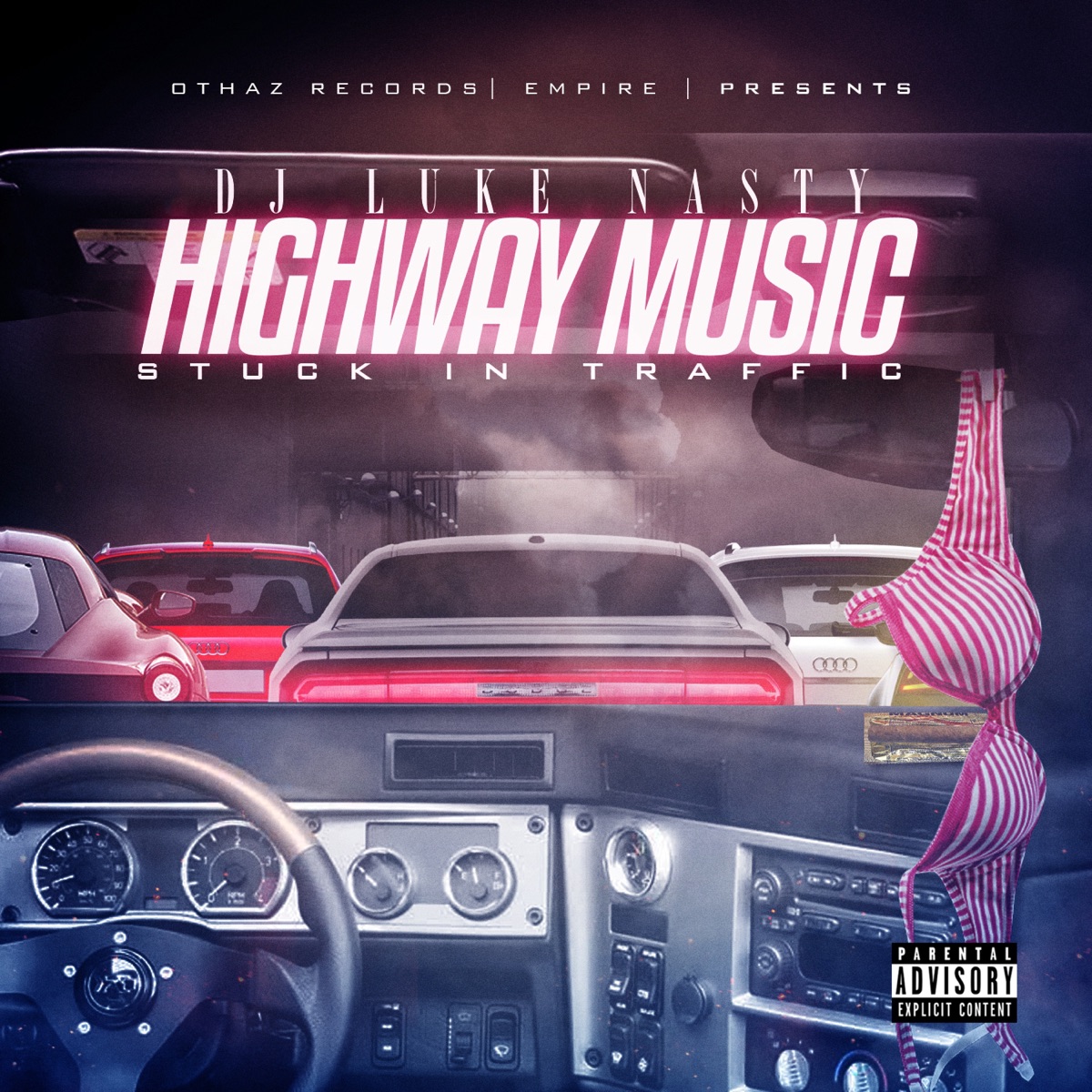 Highway Music: Stuck In Traffic by DJ Luke Nasty album cover