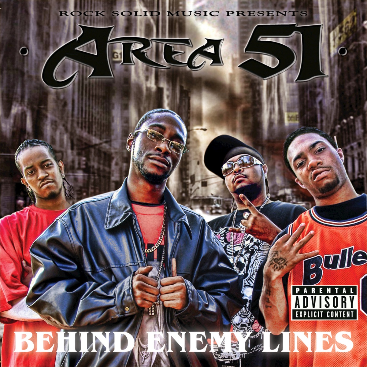 Behind Enemy Lines by T-Rock & Area 51 album cover