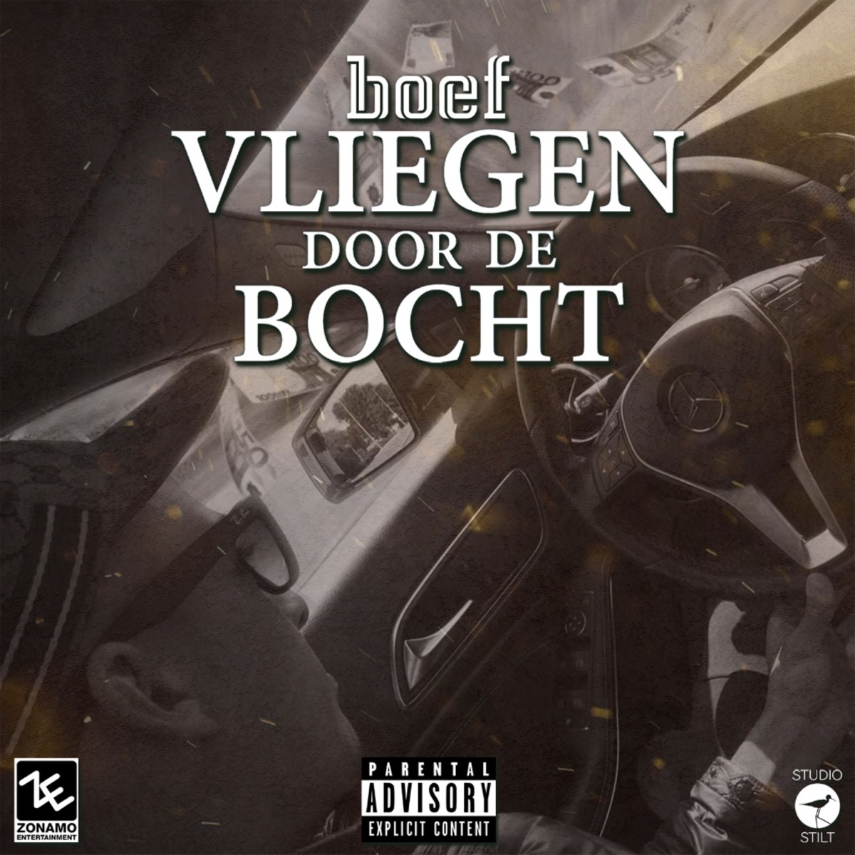 Vliegen Door de Bocht - Single by Boef album cover