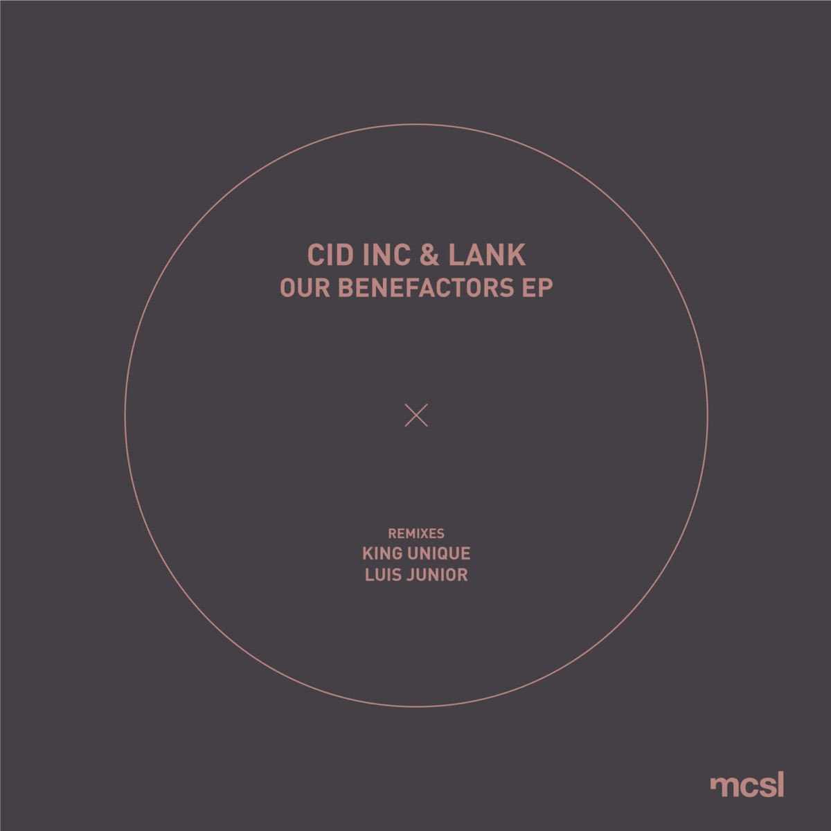 Our Benefactors EP by Cid Inc. & Lank album cover