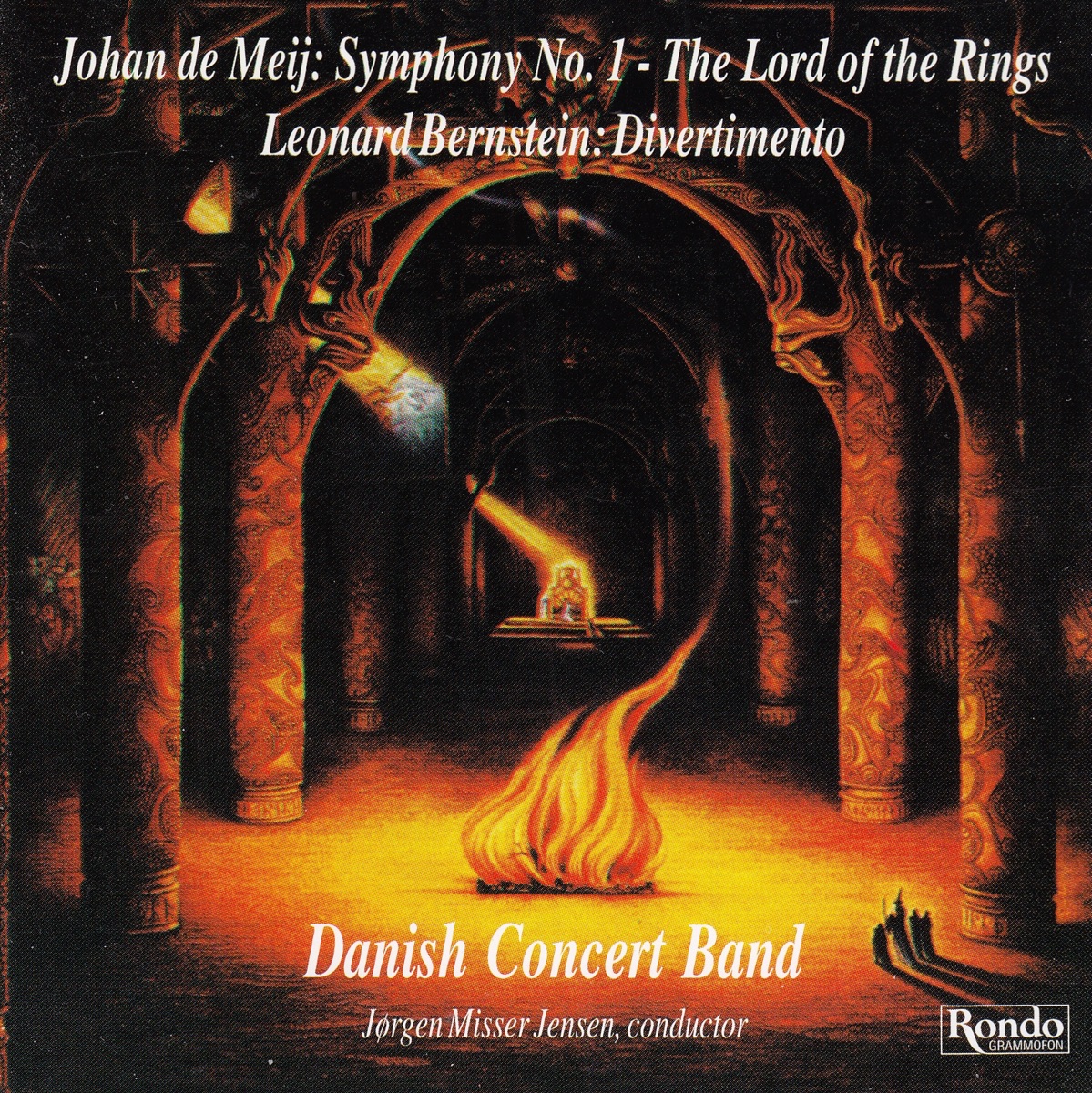 The Lord of the Rings - Symphony No. 1 - Divertimento by Danish Concert Band & Jorgen Misser Jensen album cover