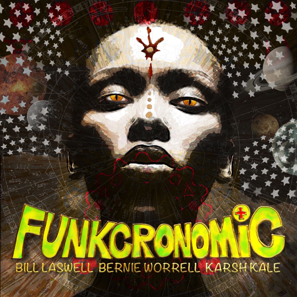 Funkcronomic - EP by Bill Laswell, Bernie Worrell & Karsh Kale album cover