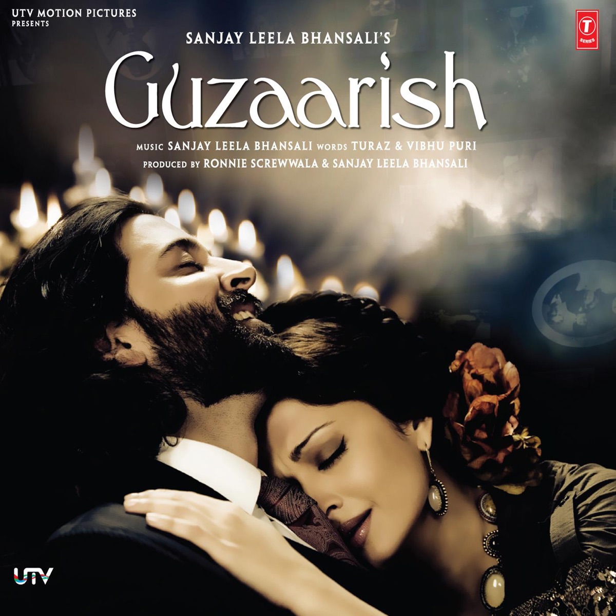 Guzaarish (Original Motion Picture Soundtrack) by Sanjay Leela Bhansali & A M Turaz album cover