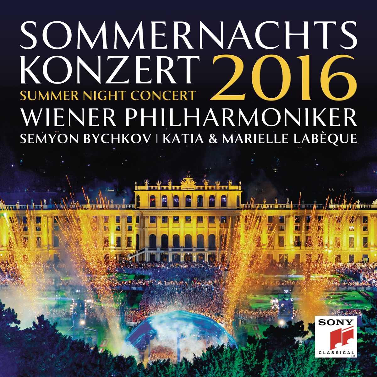 Sommernachtskonzert 2016 (Summer Night Concert 2016) [Live] by Semyon Bychkov & Vienna Philharmonic album cover