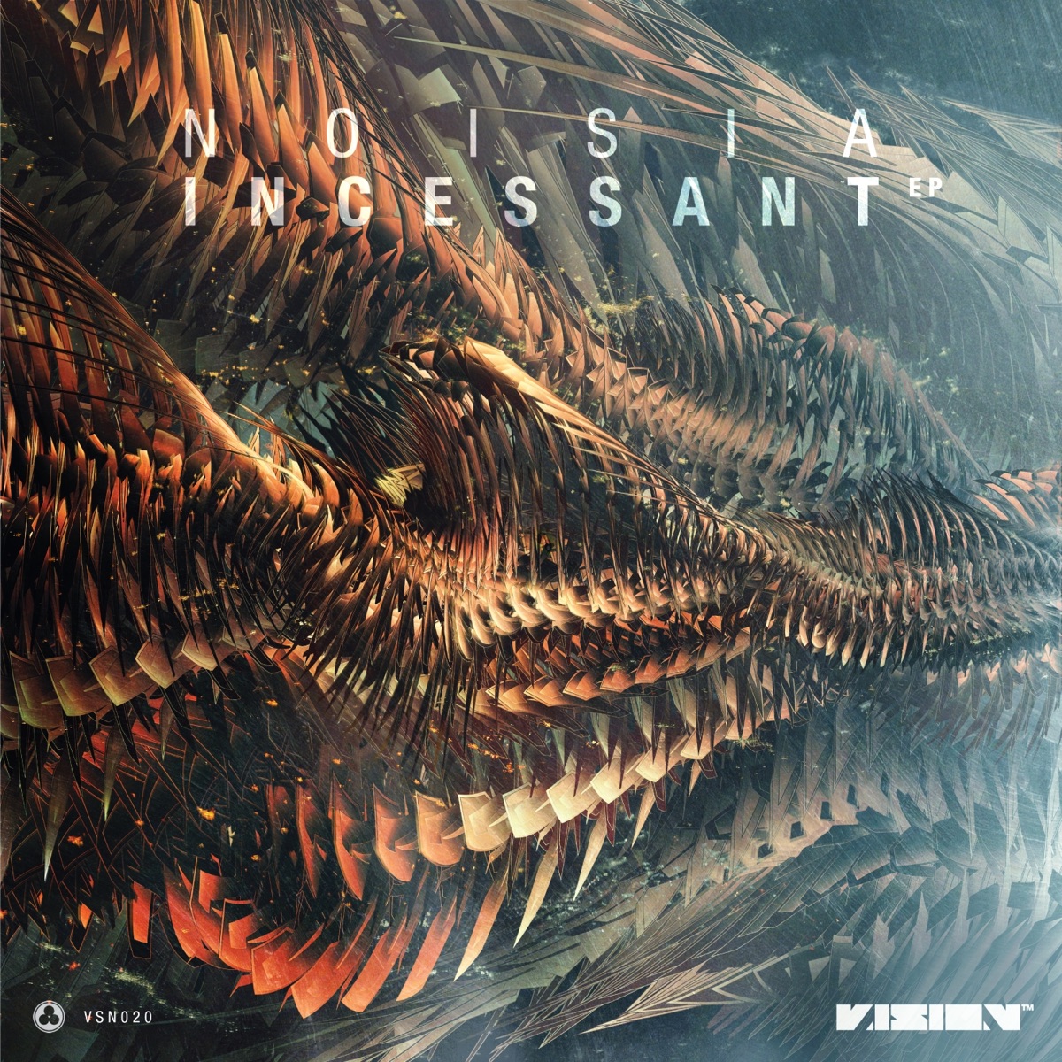 Incessant - EP by Noisia, Mefjus & Hybris album cover