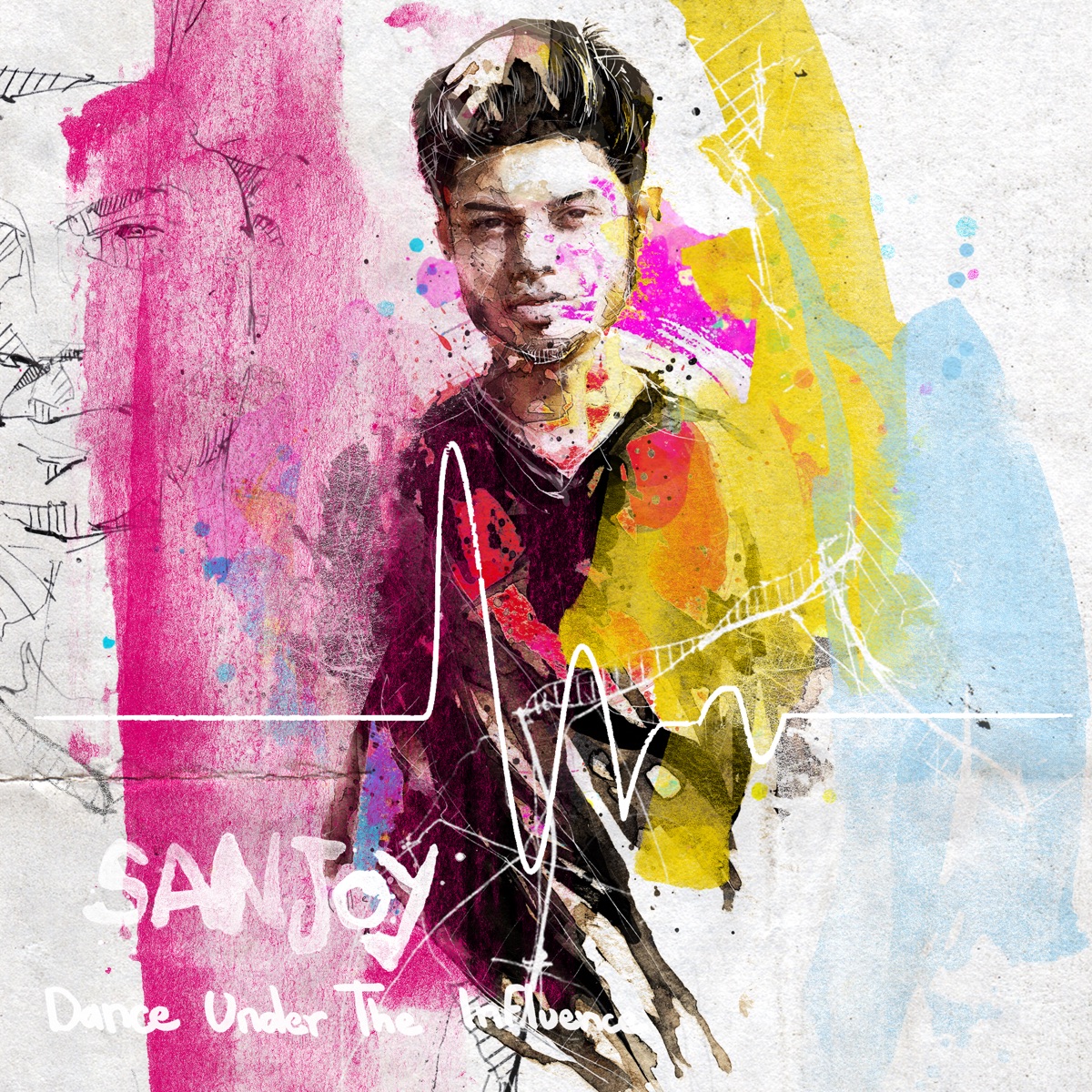 Dance Under the Influence by Sanjoy album cover