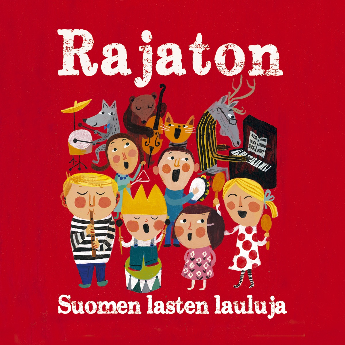 Suomen lasten lauluja by Rajaton album cover