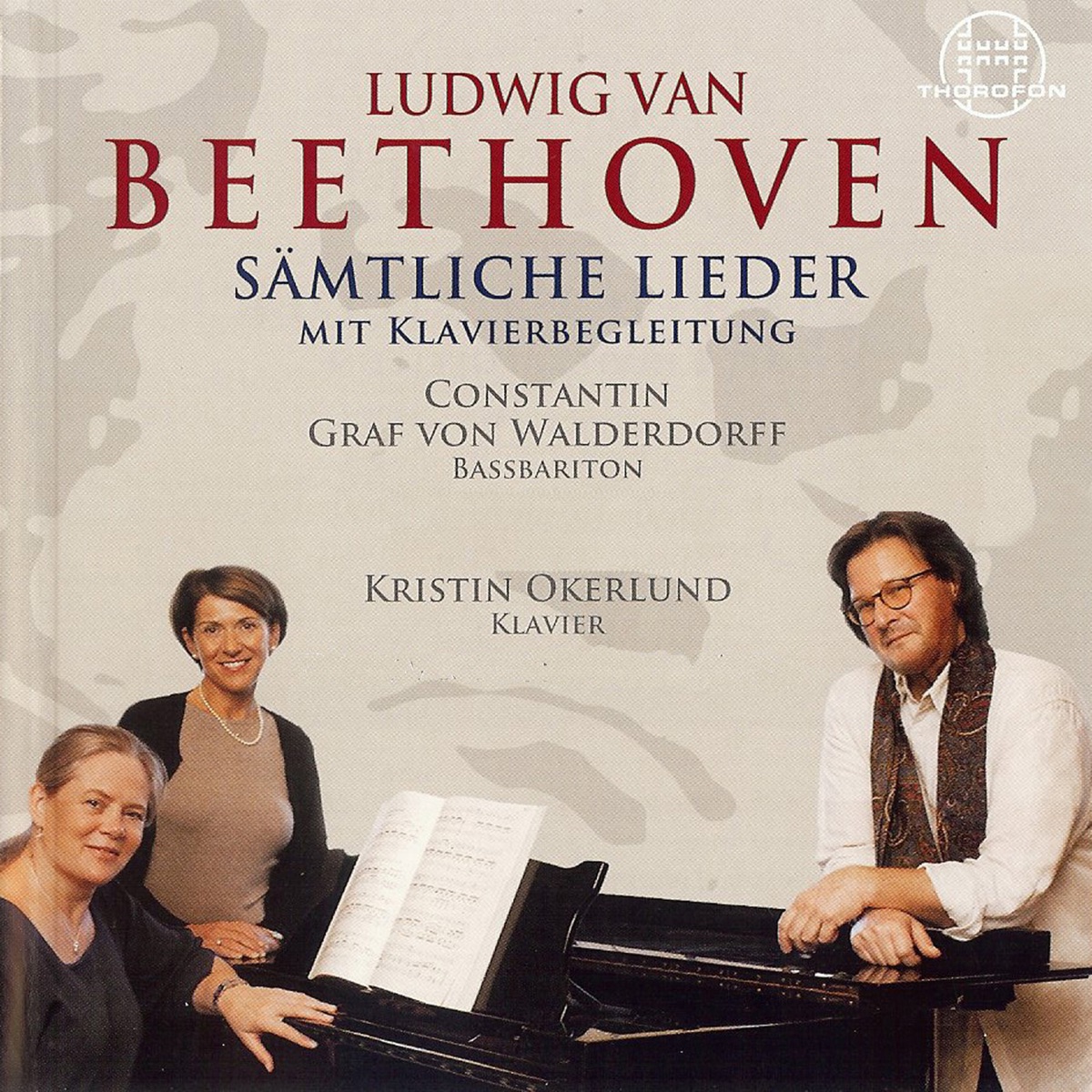 Beethoven - Sämtliche Lieder, Teil 2 by Constantin Graf von Waldersdorff & Kristin Okerlund album cover