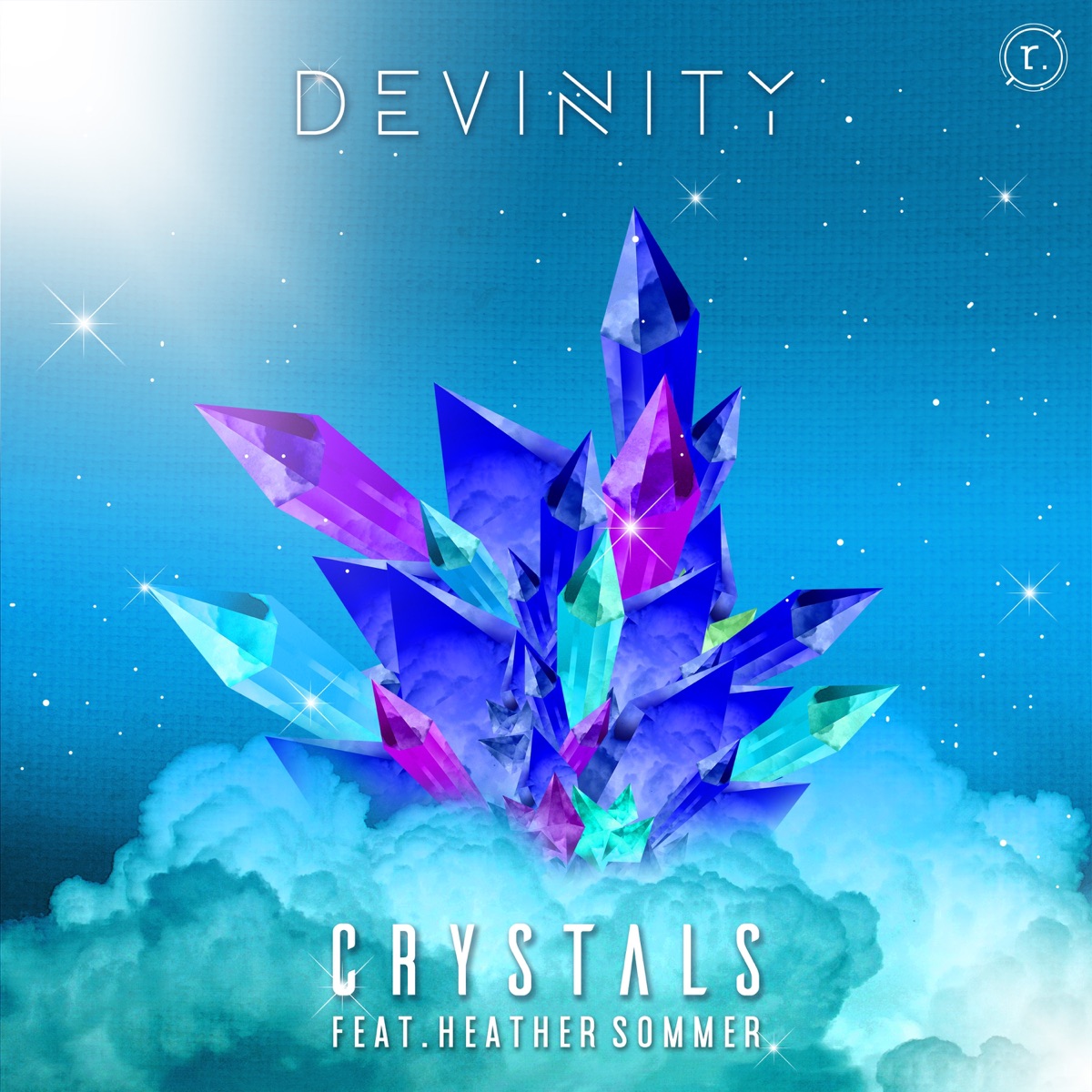 Crystals (feat. Heather Sommer) - Single by Devinity album cover
