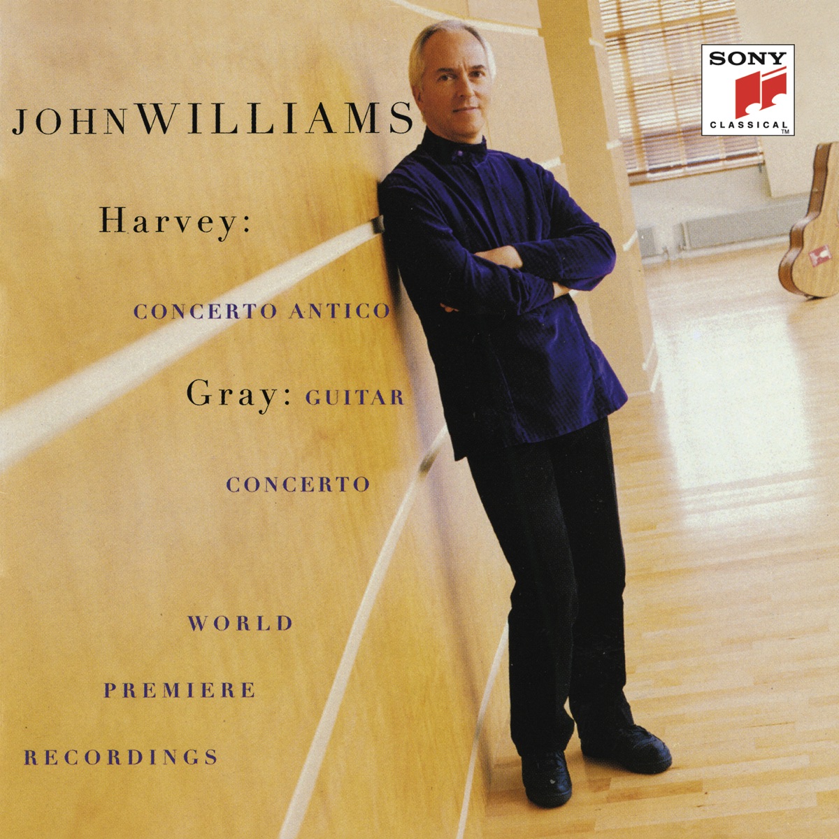 Harvey: Concerto Antico - Gray: Guitar Concerto by John Williams, Paul Daniel & London Symphony Orchestra album cover